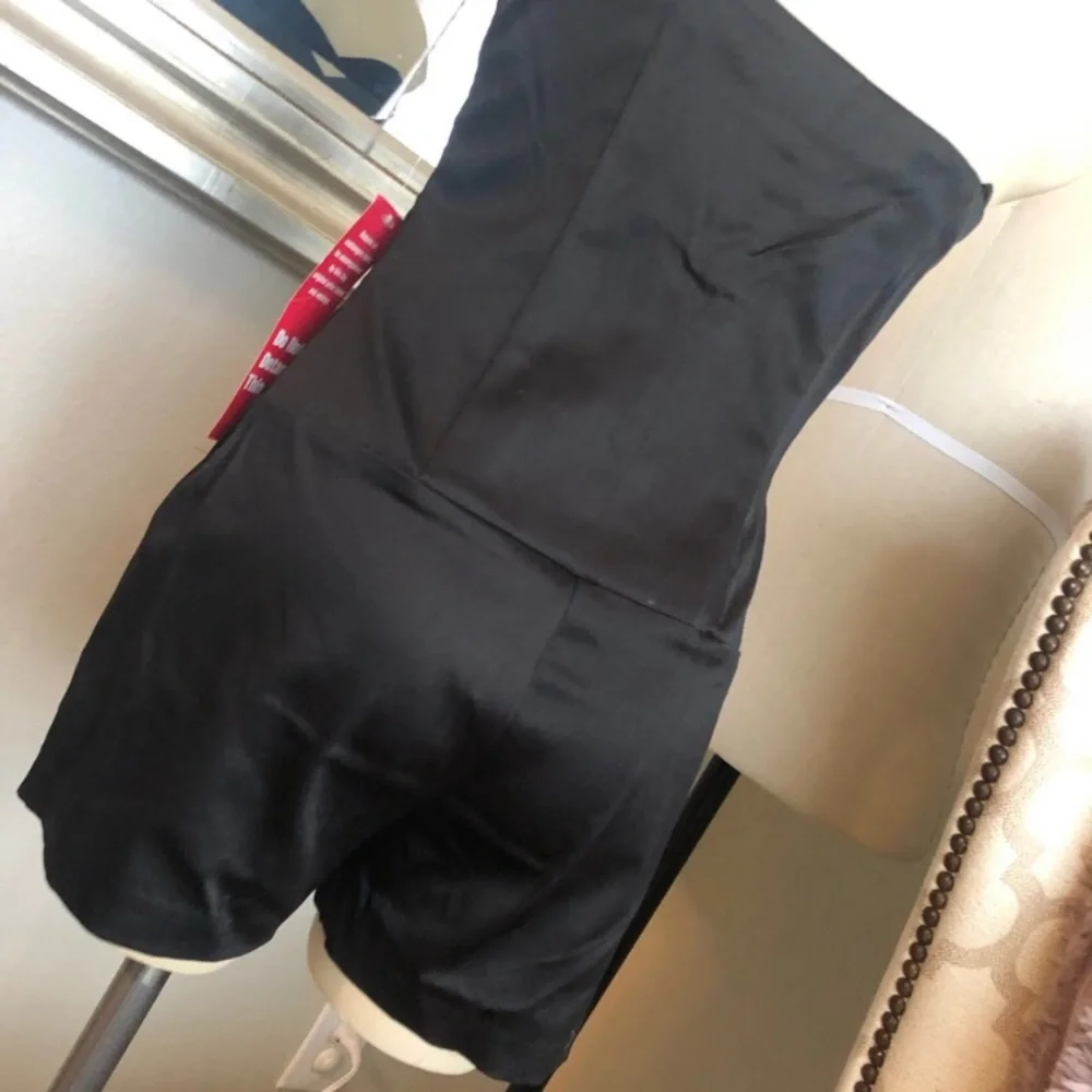 NWT Rampage satin shorts romper - Picture 6 of 15